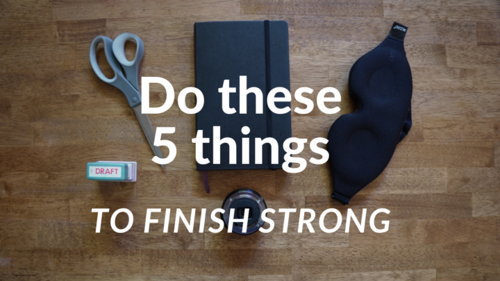 5 Things to Start Doing to Finish Your Goals
